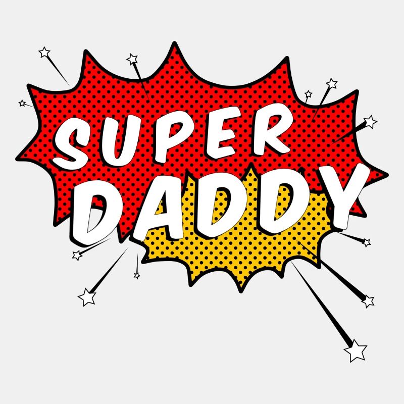 Super Daddy Comic Style