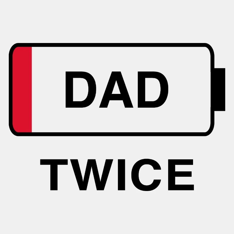 Dad twice
