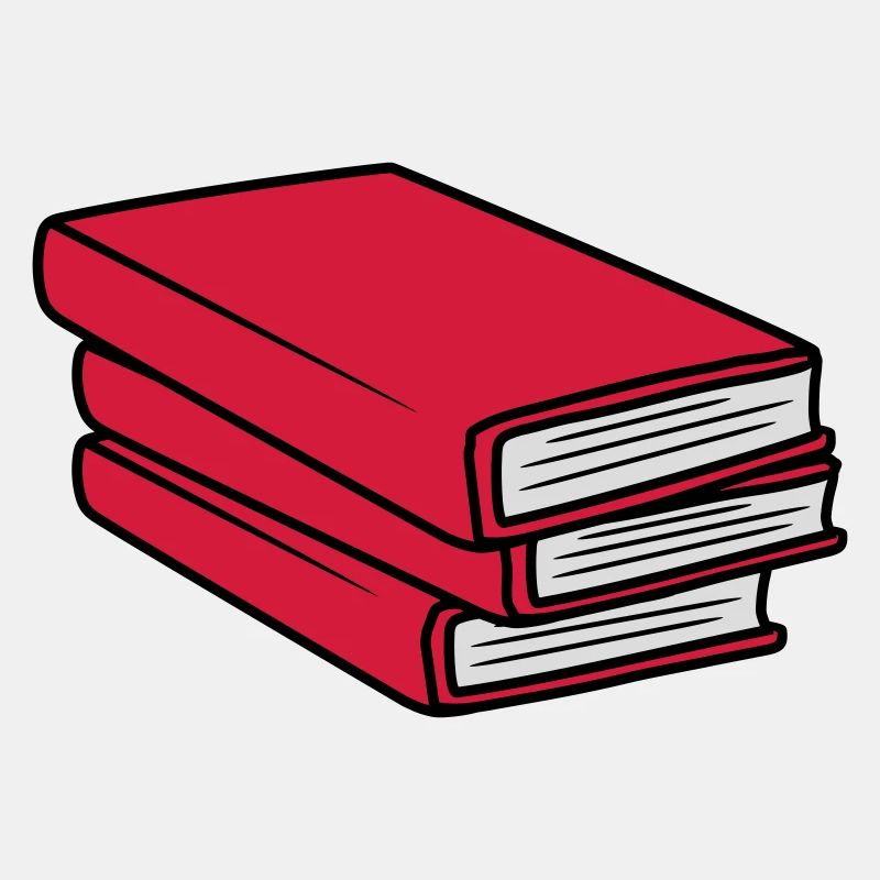 3 Books Stack Design