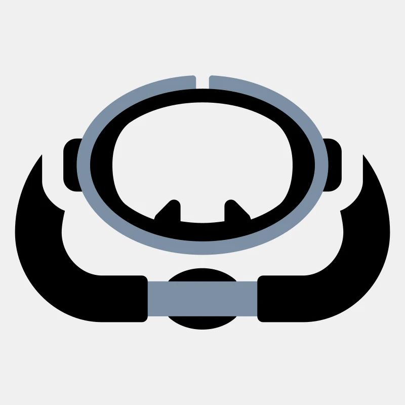 scuba diving retro logo