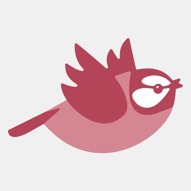 Small, flying bird, a