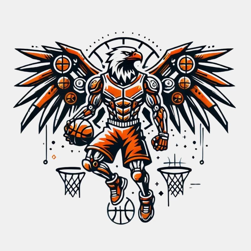 Basketball Adler.