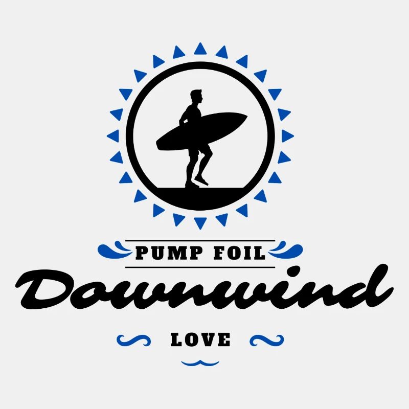 Pump Foil Surf Downwind