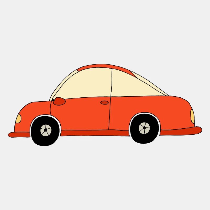 Roter Sportwagen