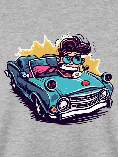 Max im Cabrio
