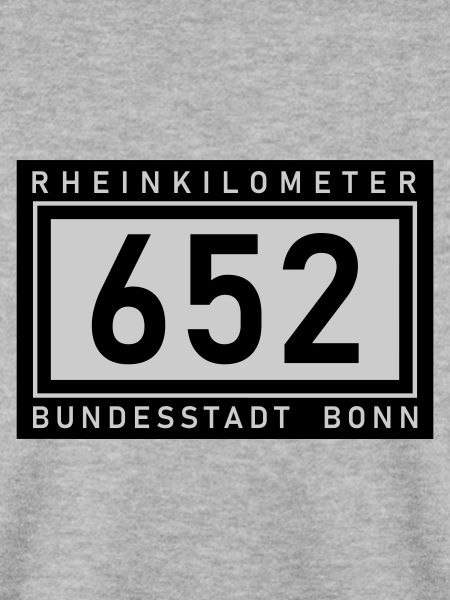 Rheinkilometer 652 Bundesstadt Bonn