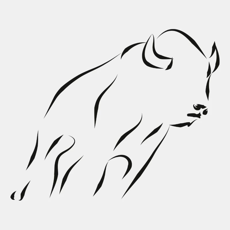 Bison - schwarz