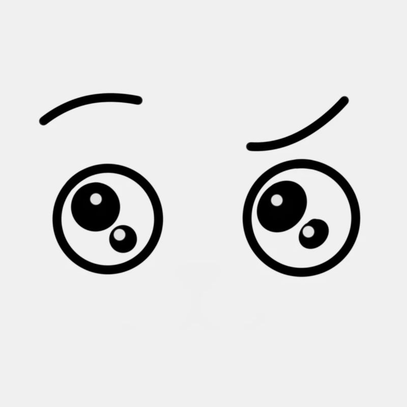 Cartoon Augen