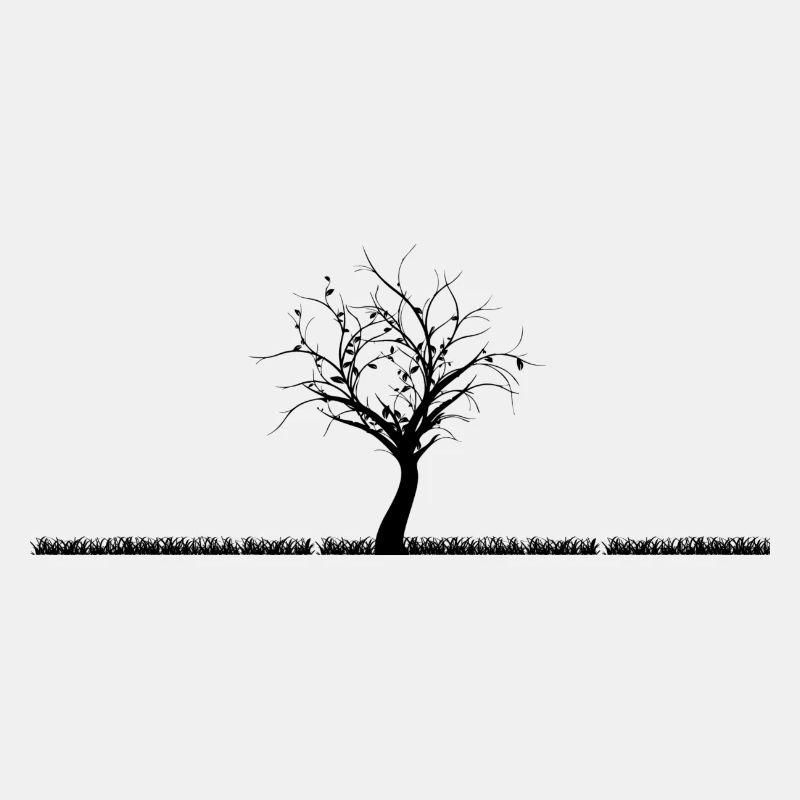 Düsterer Baum