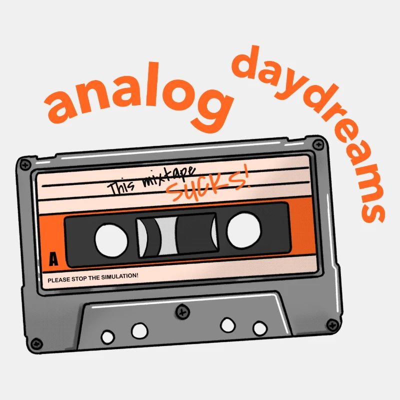 Vintage analog mixtape