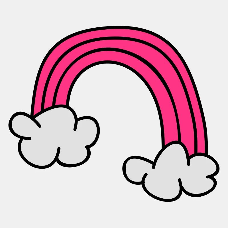 Kinderzeichnungen: Regenbogen