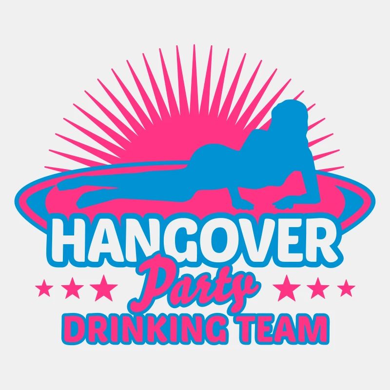 hangover party drinking team