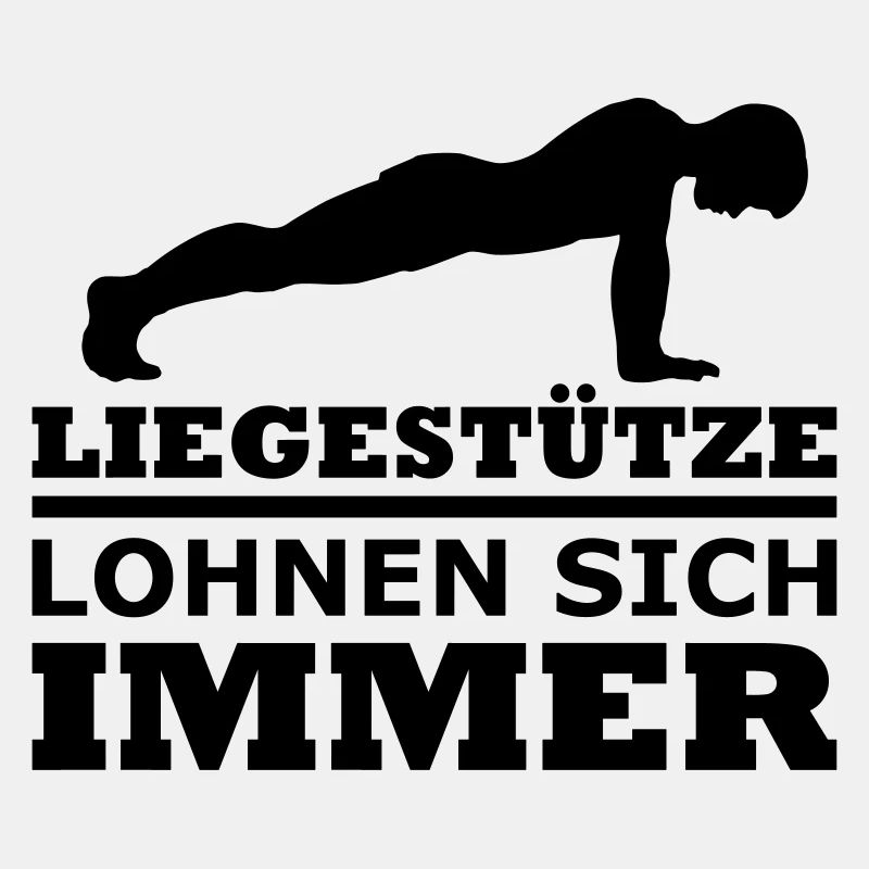 Liegestütze lohnen sich immer