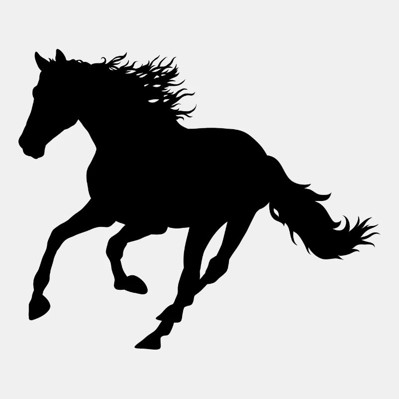 Schwarzes Pferd