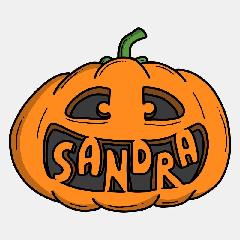 Citrouille d’Halloween Sandra