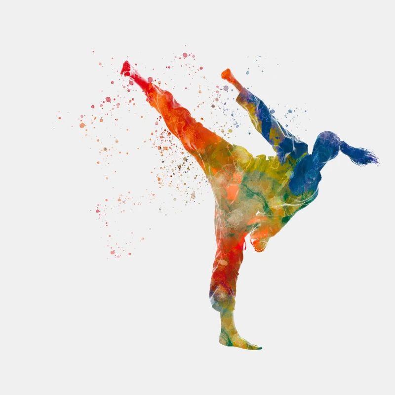 Karate-Kampfkunst