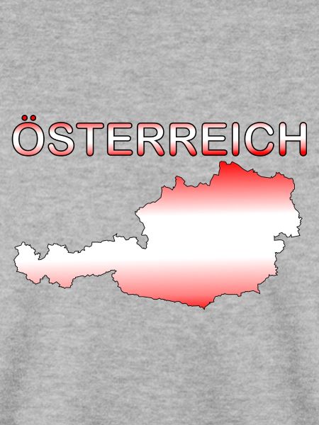 Österreich Karte Schrift