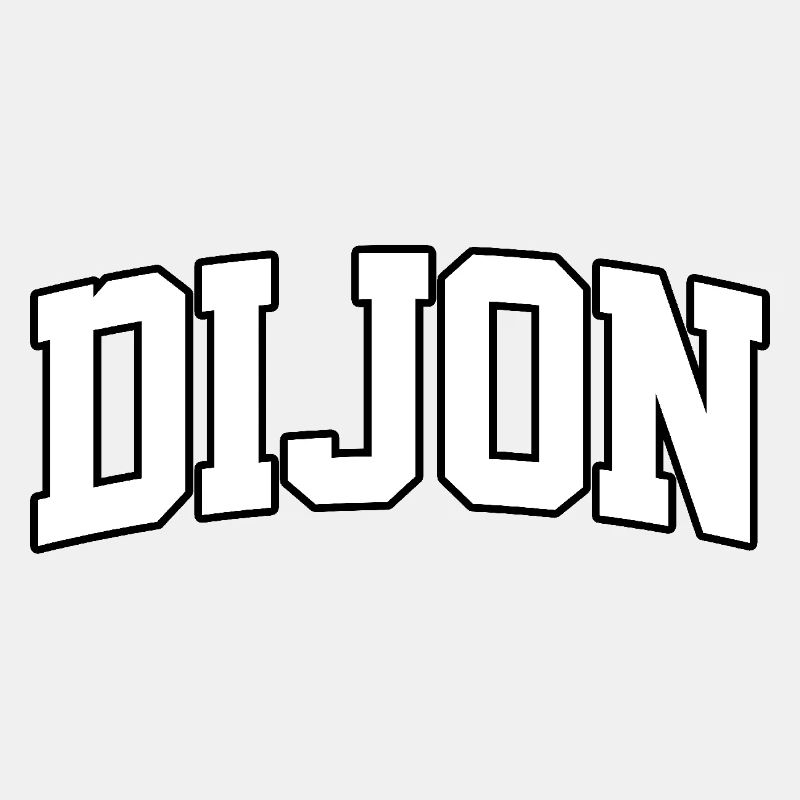 Dijon-Logo: College-Design mit authentischem Stil