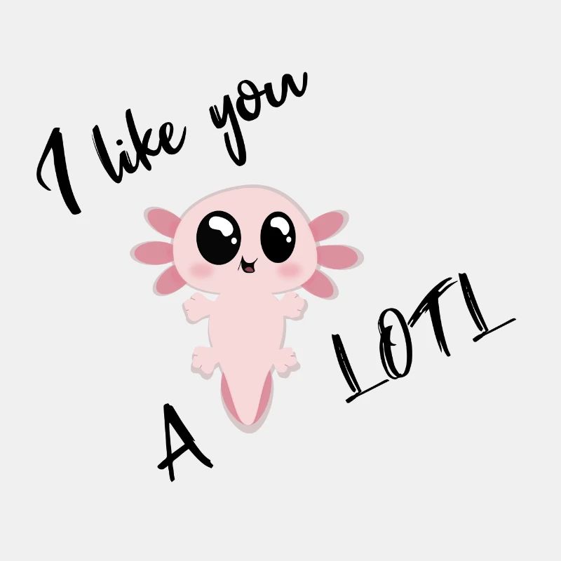 süsses Axolotl