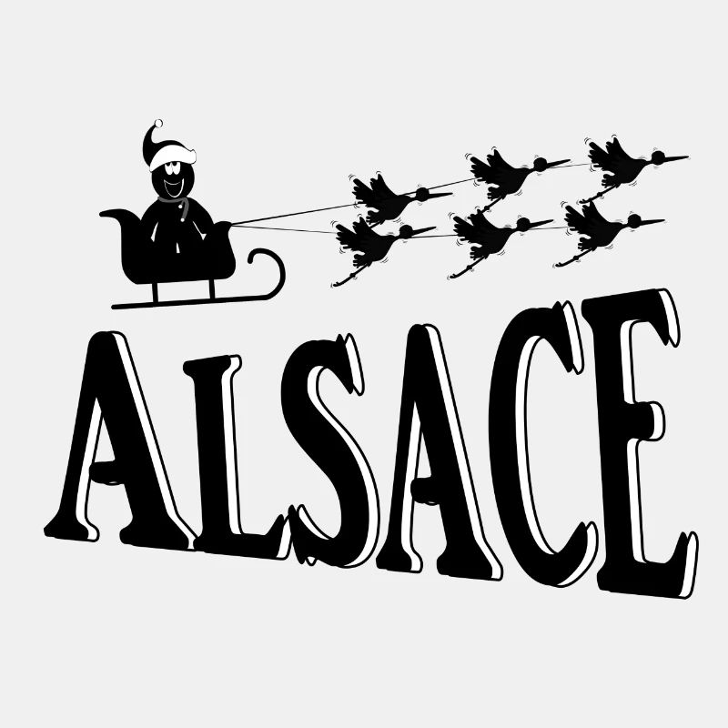 Alsace Christmas Storks