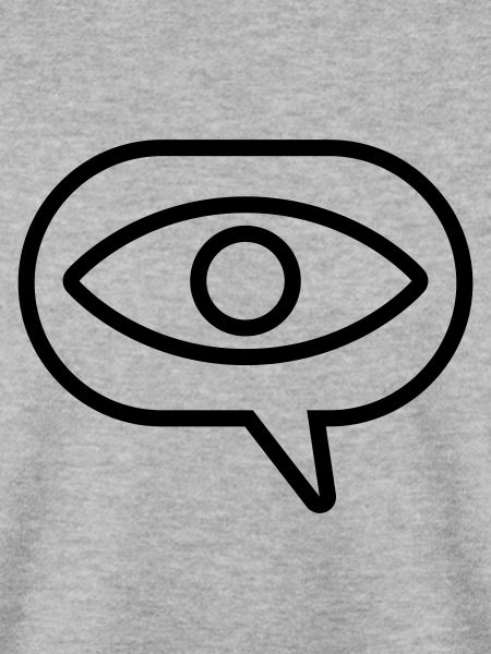 Visuell Sehen Auge Sprechblase