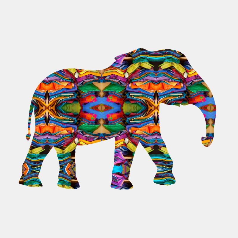 kunterbunter Elefant