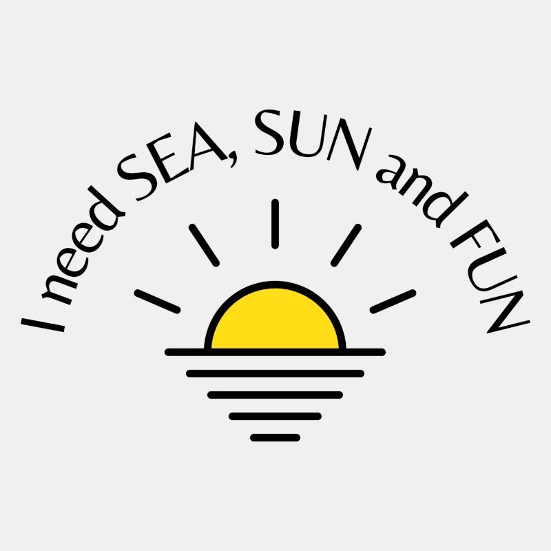 Sonne Meer und Spaß