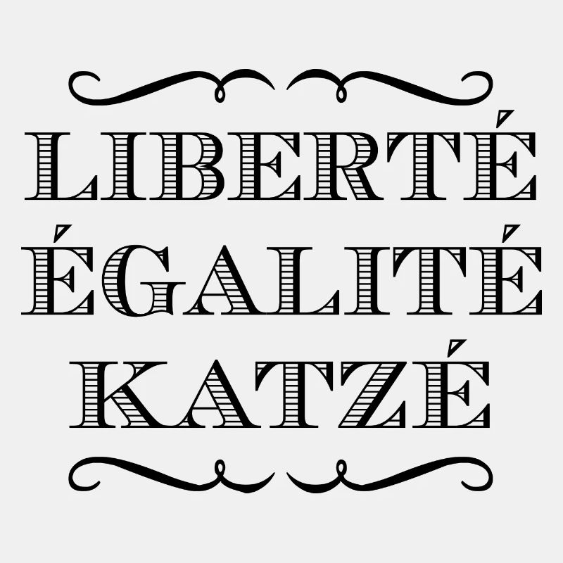 Liberté Égalité Katzé - Farbwechsel