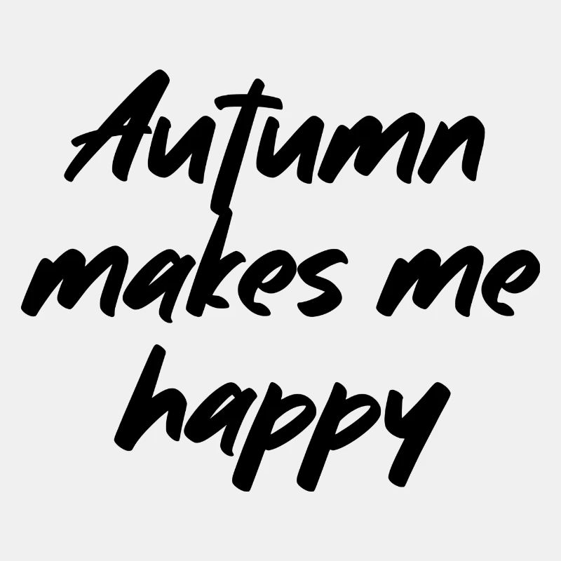 Autumn makes me happy