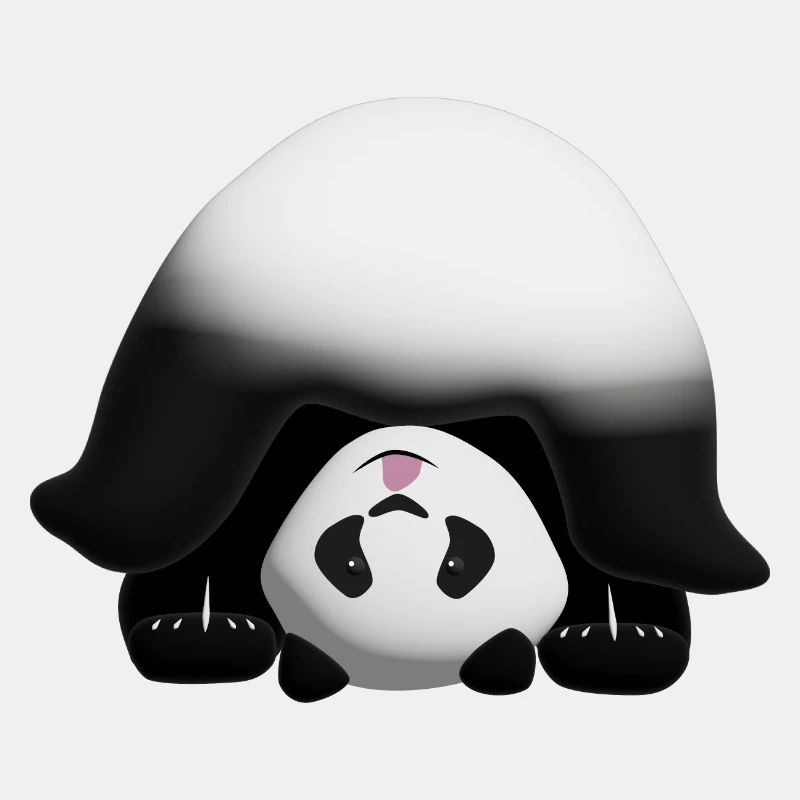 Doigt de panda 3d