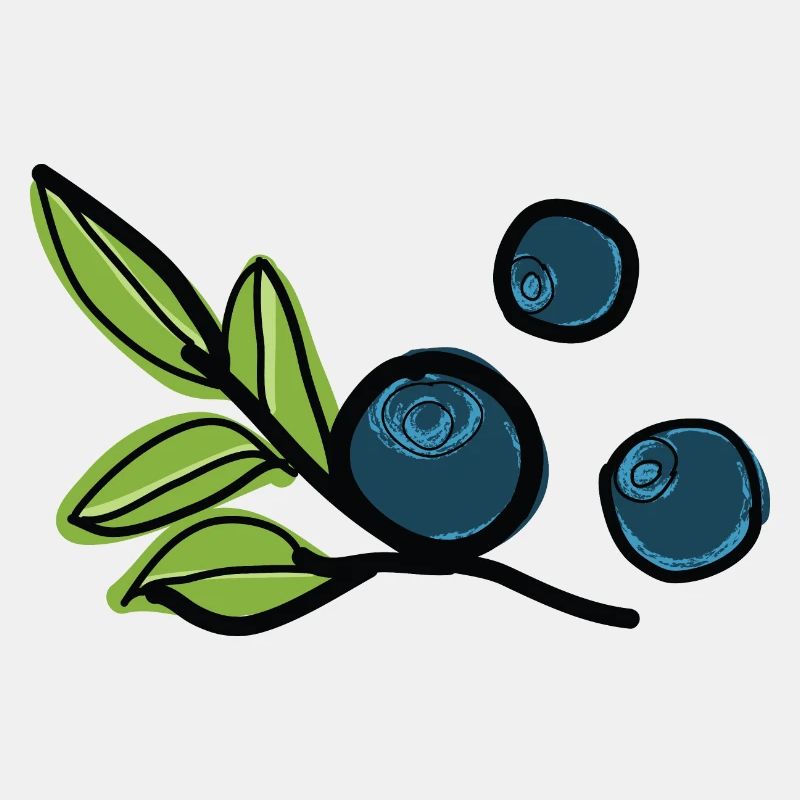 Bilbeeren Frucht