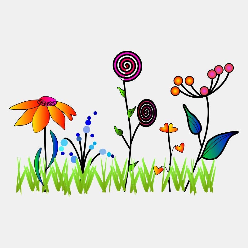 bunte Blumenwiese