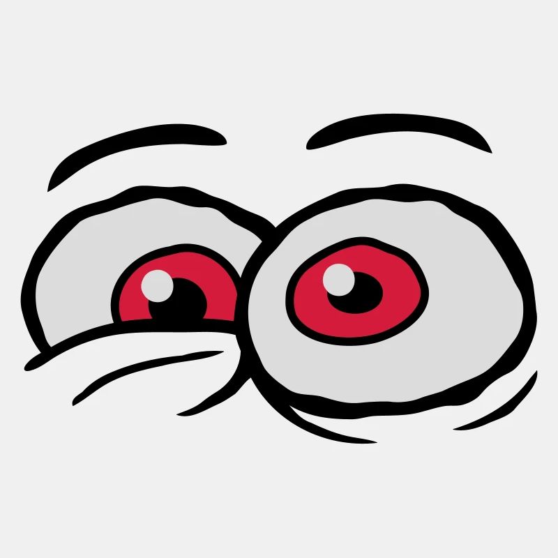 Comic Eyes Crazy Design