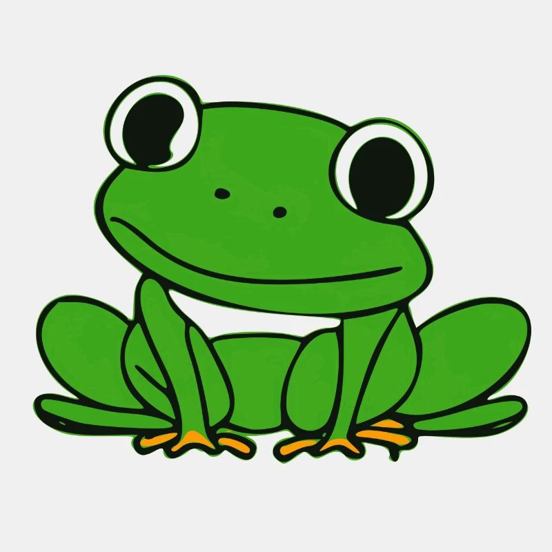 cute chibi frog