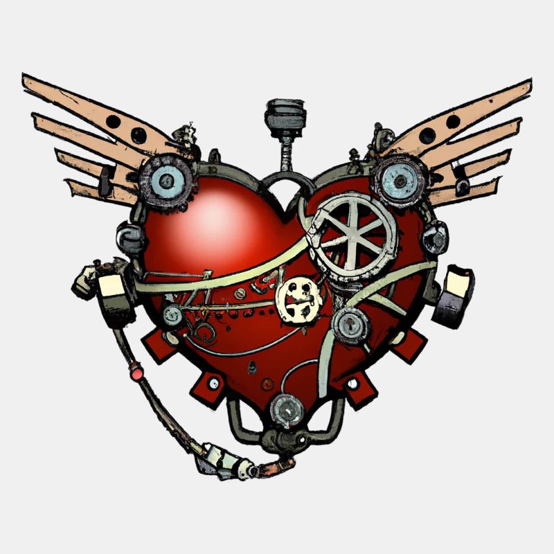 Steampunk Herz