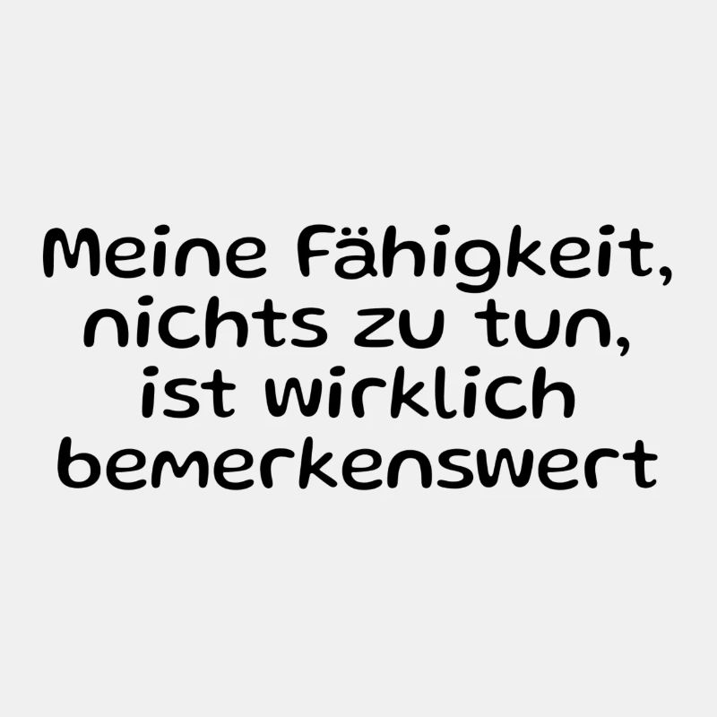 Selbstironische Sprüche