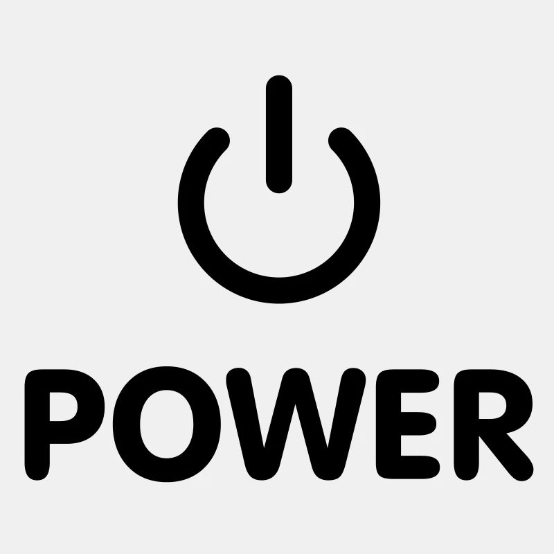 Power Button - PrintShirt at