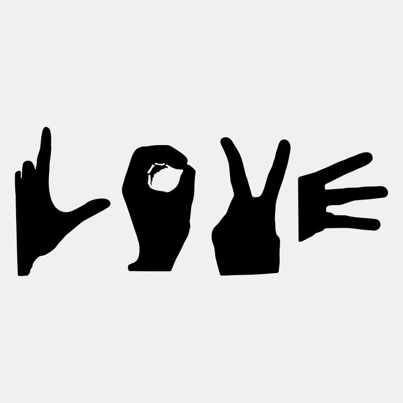 love finger symbol