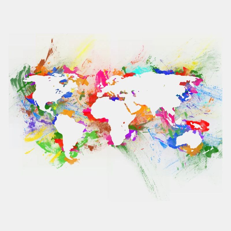 WORLD MAP abstract