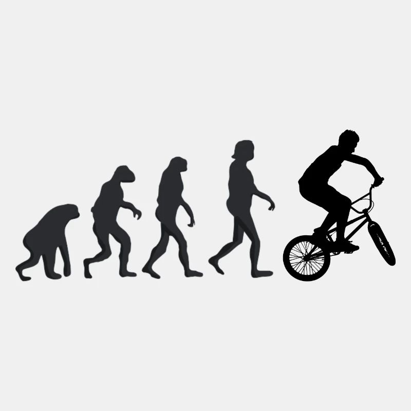 Fahrrad - Menschliche Evolution