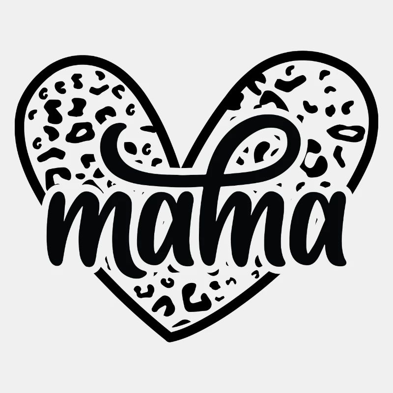 Mama Leopard Herz