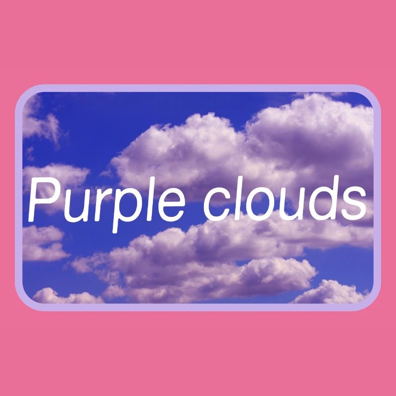 Purple clouds