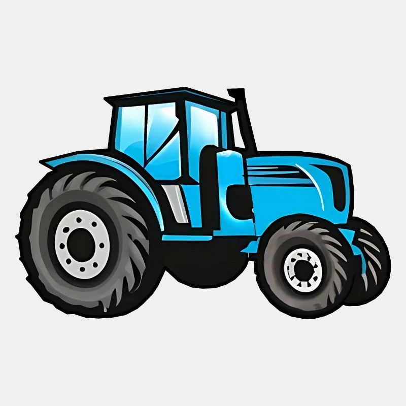 Großer Blauer Traktor