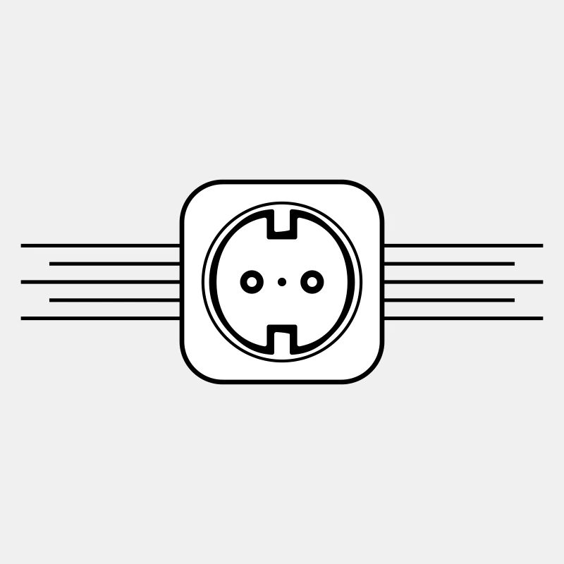 Steckdose Icon Strom