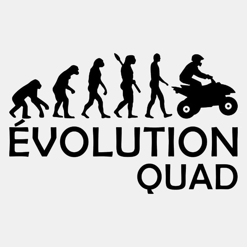 Evolution quad / humor quad biking