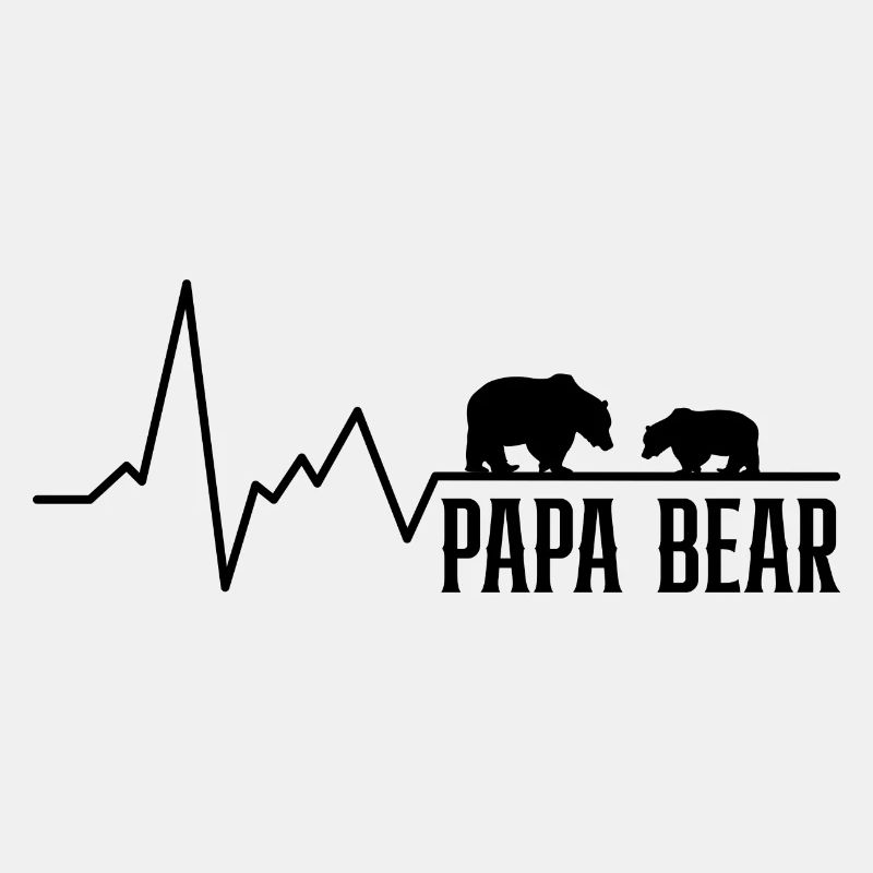 Papa Bear Dad Vatertag Geschenk
