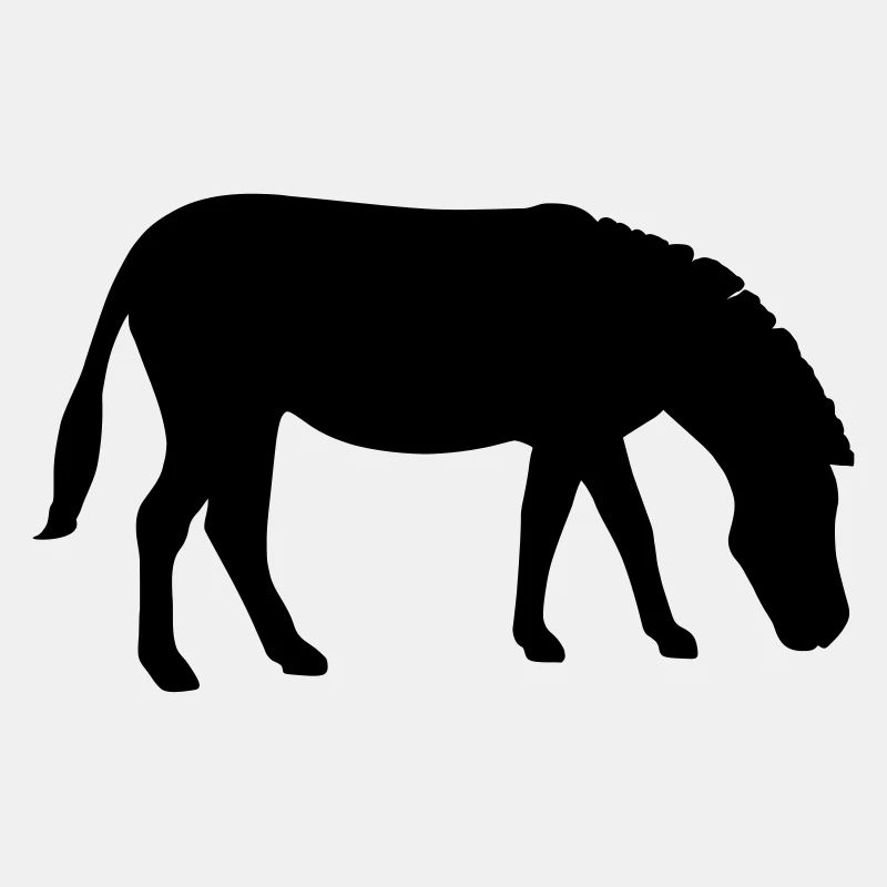 Zebra Silhouette Tier Afrika Tiere