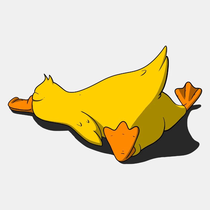 Schlafendes Küken