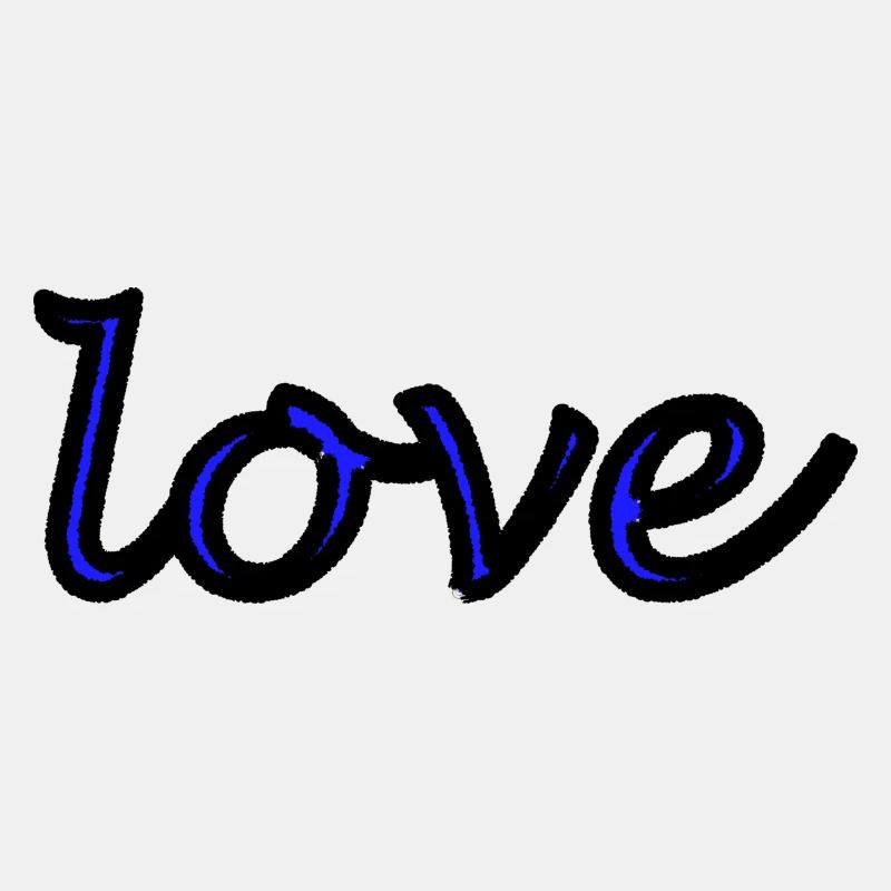 Love blau
