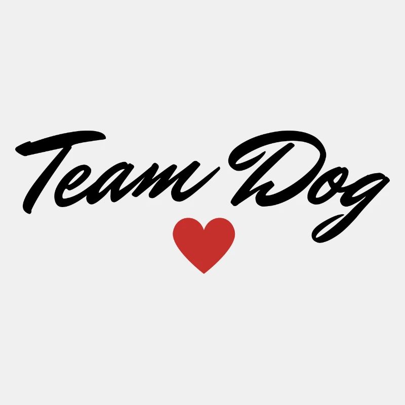 Team Dog Vierbeiner Hunde Team Geschenkidee
